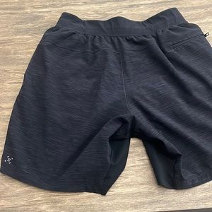 Black and Grey running short with a Liner! 7in